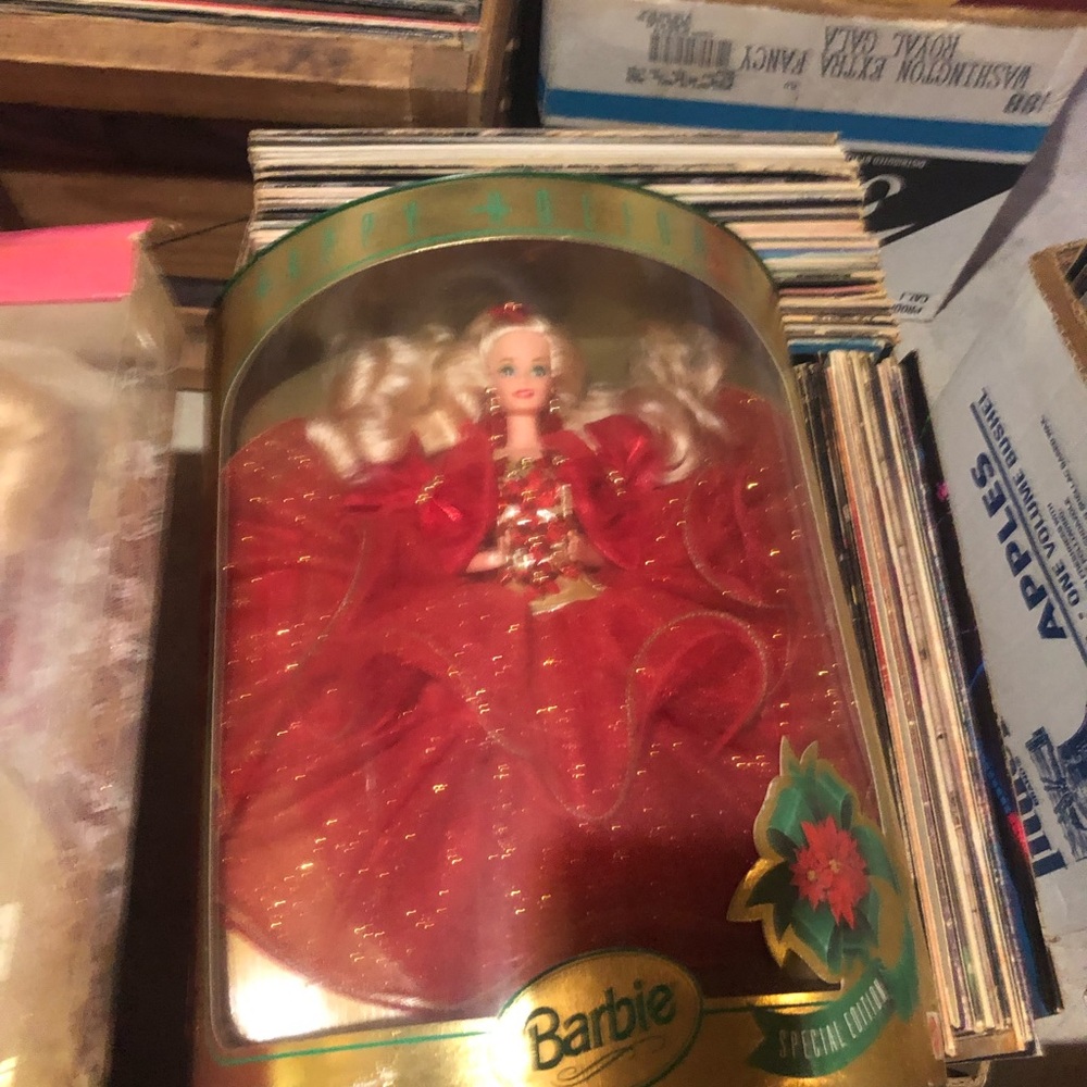 Vintage Holiday Barbie Special Edition in Glittering Red Gown